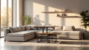 Space-Saving Living Room Furniture That Does Double Duty