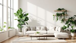 How to Style Indoor Plants in a Living Room Like a Designer