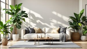 Large Statement Plants That Transform a Living Room