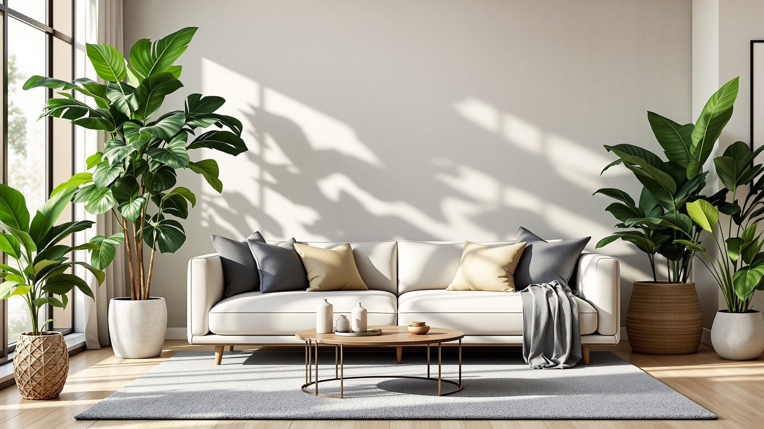 Large Statement Plants That Transform a Living Room