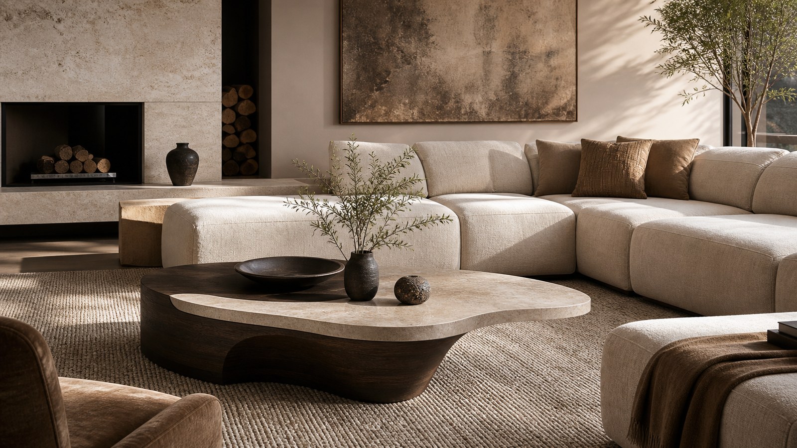 Living room design featuring luxury coffee tables that transform your living room aesthetic