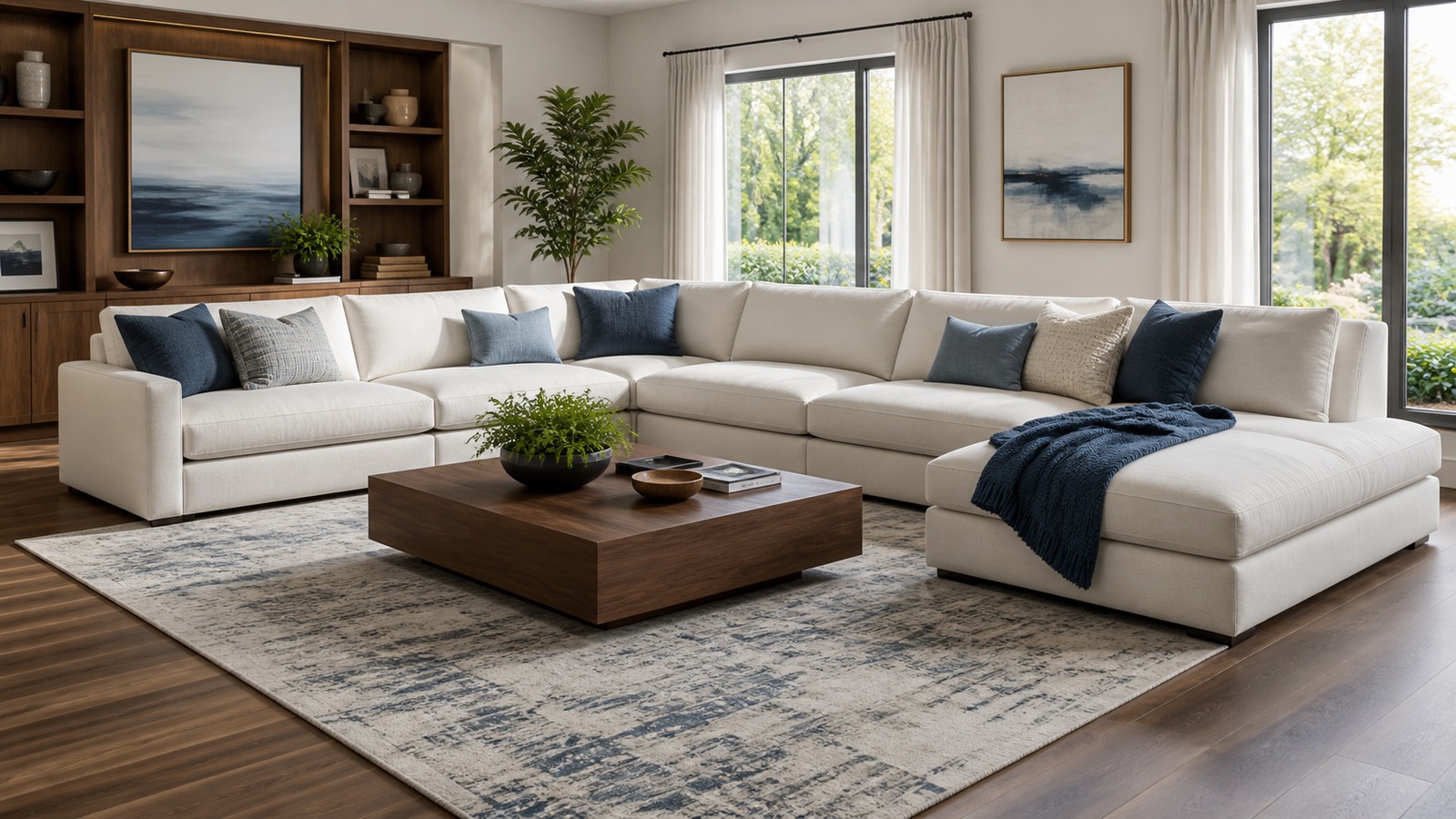 Sectional Sofa Buying Guide: How to Choose the Right Size, Shape & Style